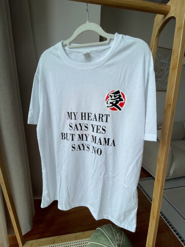 Energy T shirt Japanese anime culture Chinese character "receiving"