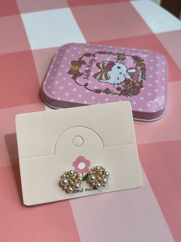 European and American retro popular pearl earrings